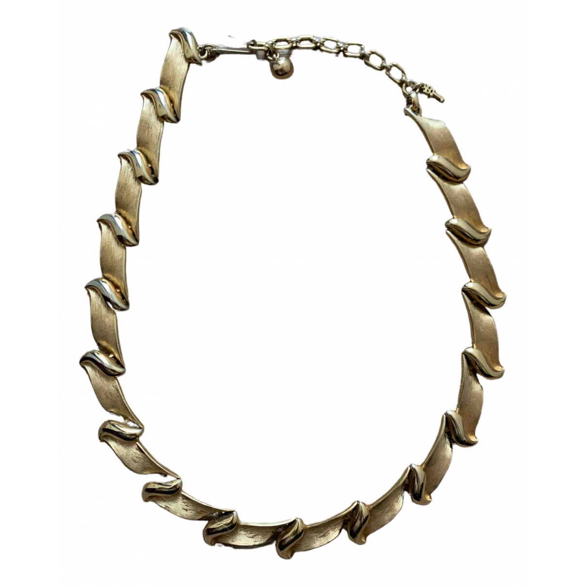 Necklace Trifari Gold in Gold plated 